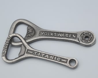 Hand Held Bottle Opener - Cast Iron (6 Styles)