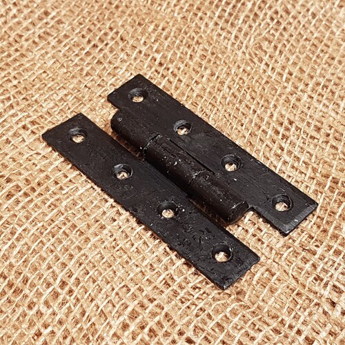 4 Hinge BLACK IRON HINGES Hinge Door Hinge Etsy