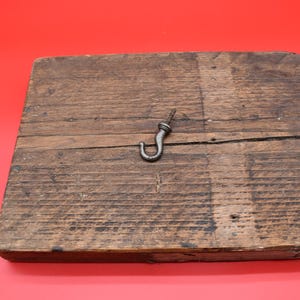 Screw-In Cast Iron Hook - Short & Long Thread