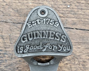 GUINNESS cast iron Beer Bottle Opener