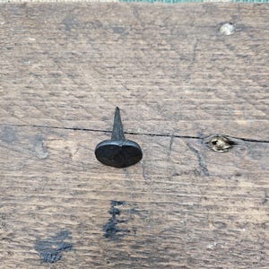 Stud Round Hand Forged Tapered Shank Diameter x 25mm