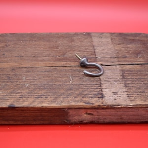 The Antique Iron Single Screw-In - Traditional Steel CUP Hook  1 3/8″ / 35mm