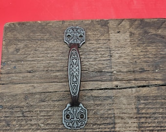 The Inca Pull Handle 6" Antique Iron