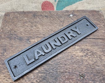 Laundry Room - Vintage plaque - 2 Sizes
