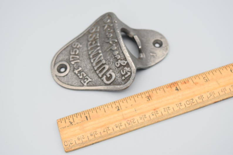 GUINNESS cast iron Beer Bottle Opener bild 4