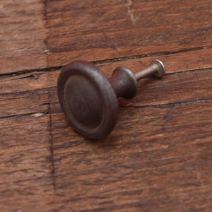 The Round Domed -Cast Iron-Drawer Knob