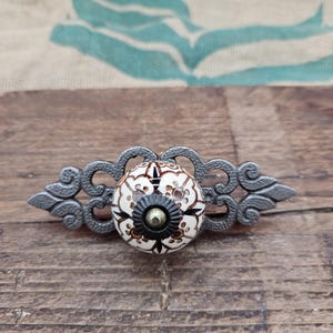 Albany Ceramic Patterned colored Drawer Knob