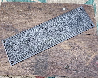 Push Finger Plate INCA design cast iron