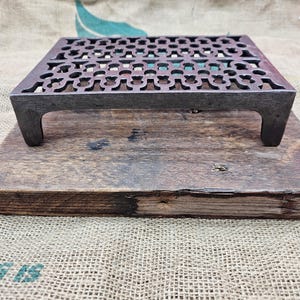 Trivet - Pot Stand 6" x 9" Cast Iron or Air Brick