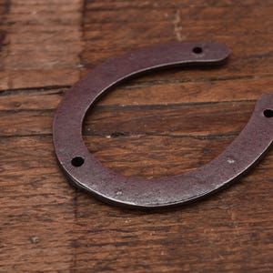 Horse shoe - 3", 4", 6" double robe hook, decorative (3" no hook), cowboy hat(4") image 15