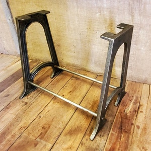 The &#39;Axdane&#39;  - Vintage-Style Antique Iron Table Base (No top)