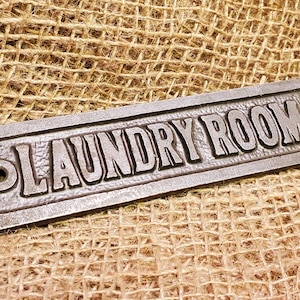 Laundry Room - Vintage plaque