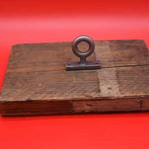 Eye Loop Hook - Antique Iron - Strong