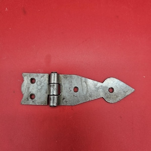 Arrow head Hinge - 3" Antique Iron or Rustic - Pressed forged steel