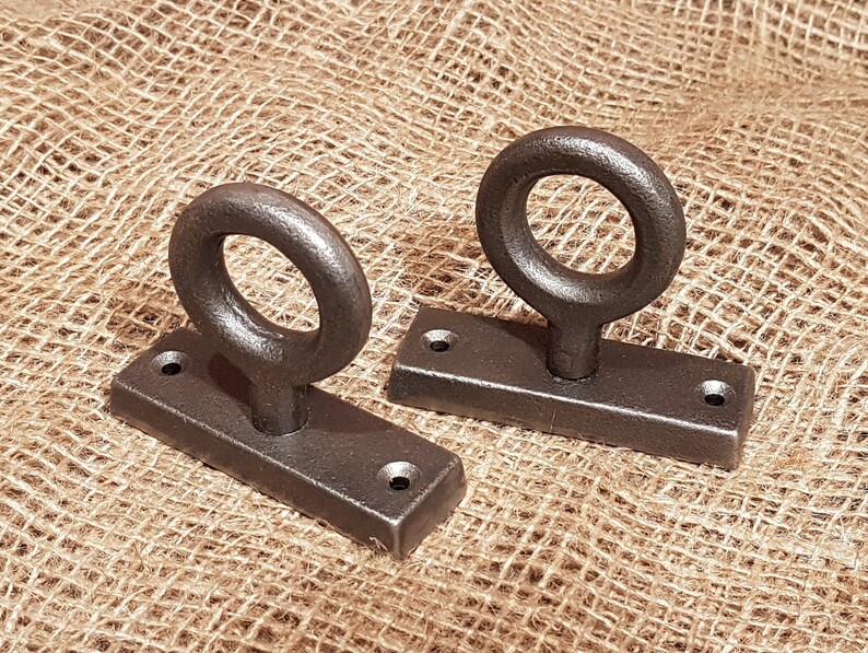 Antique Iron Eye Loop Hook Etsy