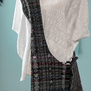 Sac à bandoulière/Sac Guatemala/Sac de recyclage/Sac ikat/Sac pour faire du shopping/Bolsa de corte/Sac en bandoulière/Sac bohème/Sac cadeau/Sac coloré/Sac en tissu/