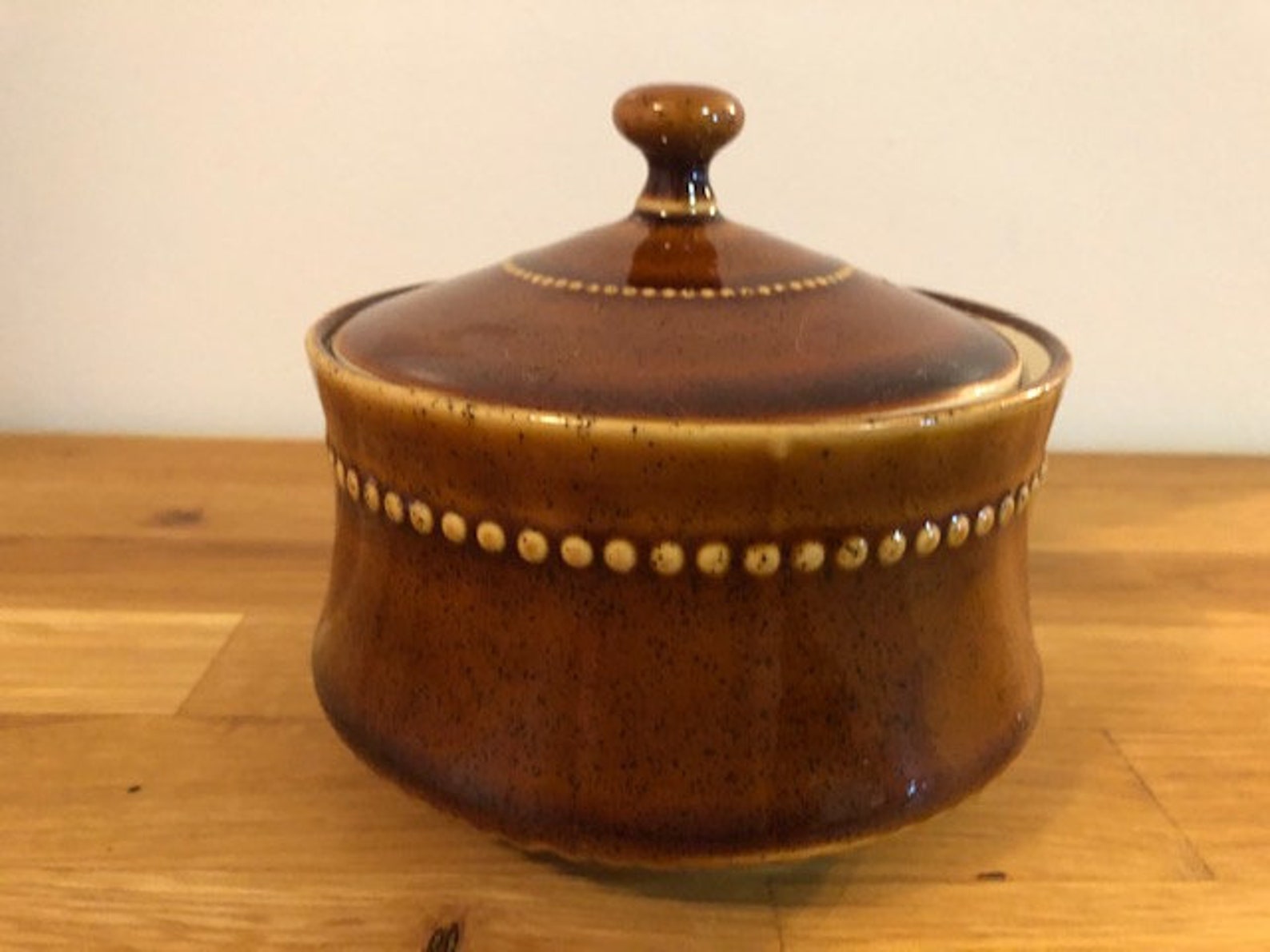 Ernest Sohn Vintage Pottery Dish With Lid Etsy