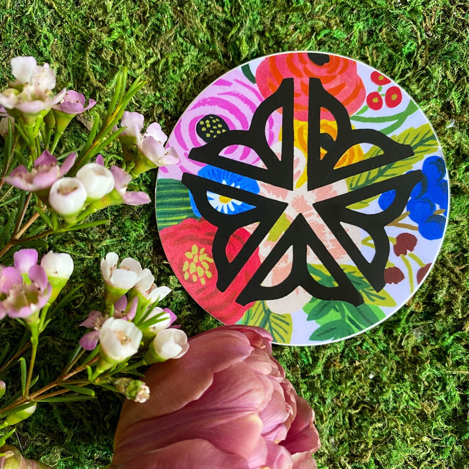 Rochester NY Flower City Logo Floral Vinyl Sticker Décalque Etsy