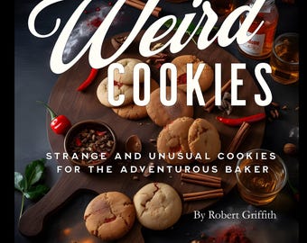 Weird Cookies Cookbook: 100 Unusual and Adventurous Cookie Recipes - Digital Download