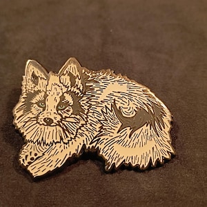 Glow in the Dark Snow Fox