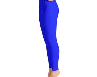 royal blue yoga leggings
