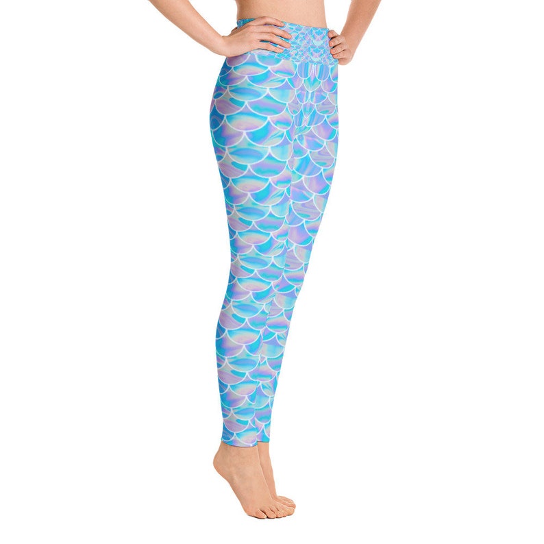 Dragon Fish Scale Leggings Capris Reptile Leggings,Leggings Yoga Pants,HighWaist Yoga Shorts,Little Mermaid Mermaid Leggings Women