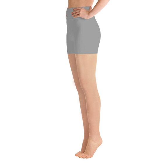 gray yoga shorts