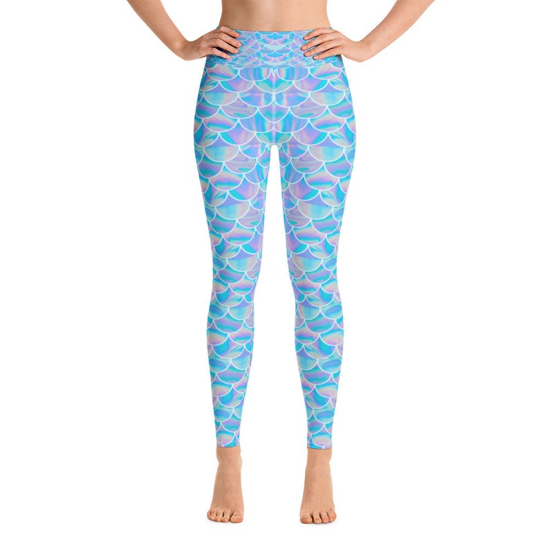 Dragon Fish Scale Leggings Capris Reptile Leggings,Leggings Yoga Pants,HighWaist Yoga Shorts,Little Mermaid Mermaid Leggings Women