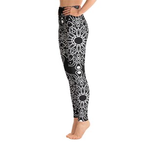 Fitness Workout Yoga Pants Joggers Black OM Leggings Capri Yoga Pants Sport Stretch Leggings