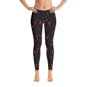 Websi Wihey Yoga Leggings for Women Cute Cattle Dog and Colorful Flower High Waist Sports Yoga Pants