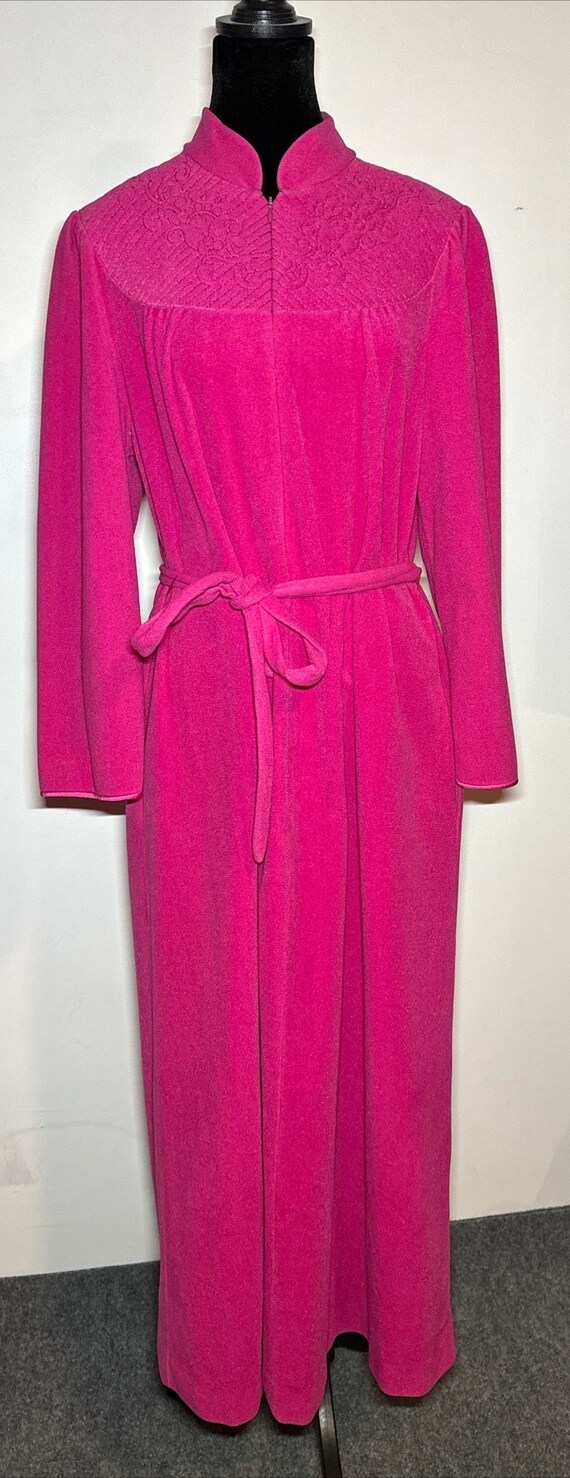 VTG EUC Vanity Fair Lounge Kaftan House Robe Fuchs