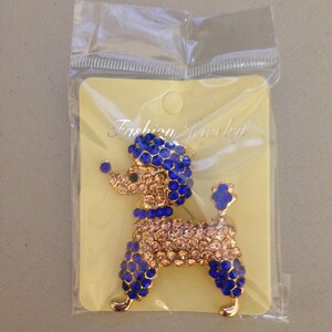 Jenine Poodle Brooch