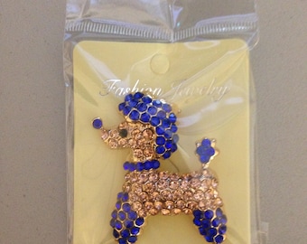 Jenine Poodle Brooch