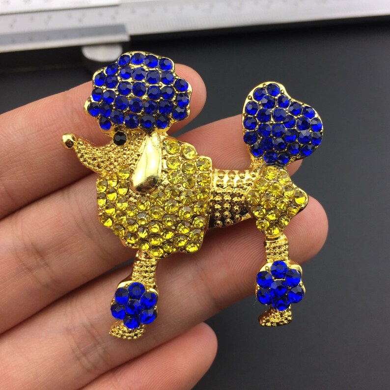 Penelope Poodle Brooch
