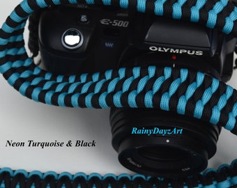 DSLR Camera Strap, Photographer Accessories, Nikon/Canon/Olympus Camera Strap, Cross Body Strap, Paracord Camera Straps, DSLR Strap