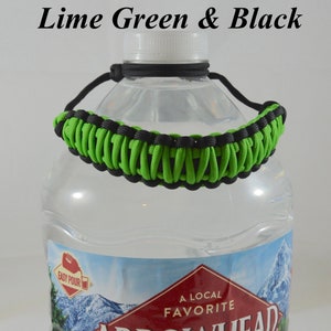Paracord Water Jug Handle: One Gallon Bottle Holder, Unisex Gift