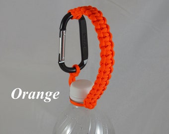 Water Bottle Handle, Standard Water Bottle Handle, Backpack Water Bottle Holder with Carabiner, Hiking Water Bottle Handle