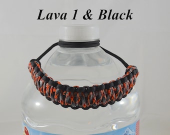 Paracord Water Jug Handle, One Gallon Water Jug Handle, Paracord Slip Knot Water Bottle Holder