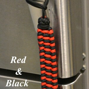 Paracord Pull Strap Set: Mobility Aid Handle, Drawer/Door Assist