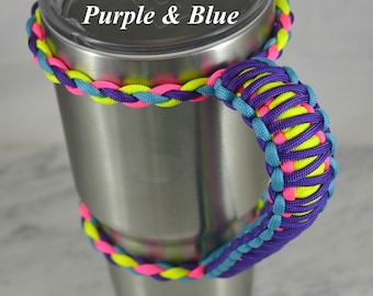 30oz YETI Paracord Handle, Reversible Tumbler Handle, Stocking Stuffers