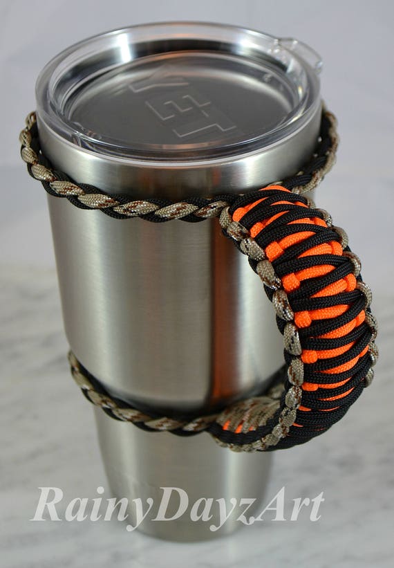 30 Oz. Tumbler Handle, RTIC 30 Oz. Tumbler Handle, Built Tumbler Cup Handle,  YETI Paracord Handle, Ozark Tumbler Handle, Unisex Gift 