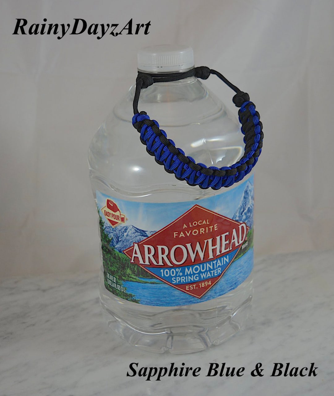 Paracord Water Jug Handle, One Gallon Water Jug Handle, Paracord Slip