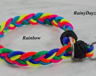 Paracord Slip Collar, Dog Training Collar
