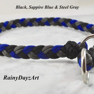 Paracord Slip Collar, Dog Training Collar