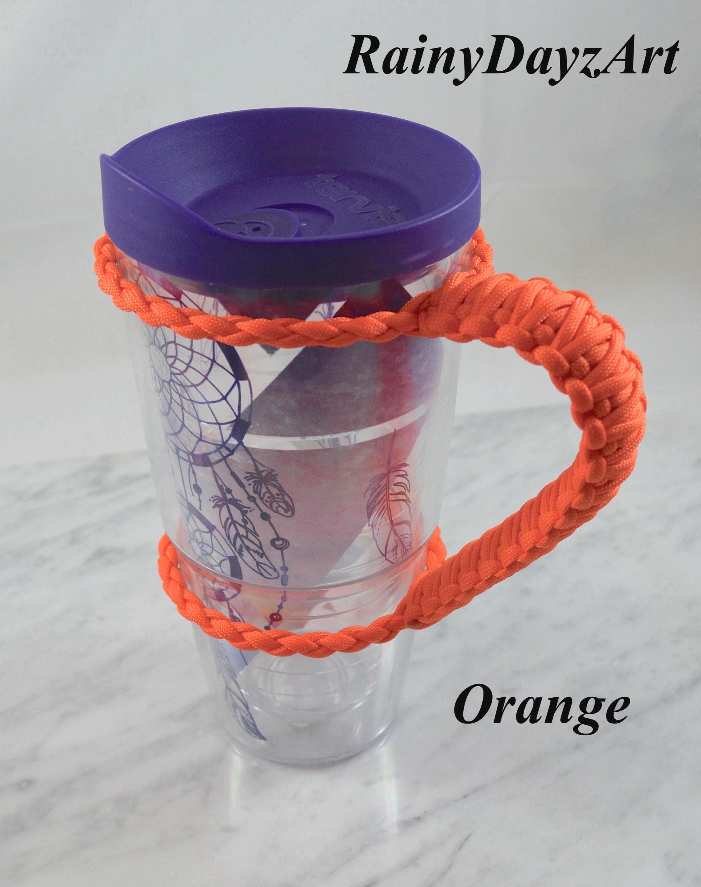 24 Oz Tervis Tumbler Paracord Handle: Reversible Cup Grip - Etsy