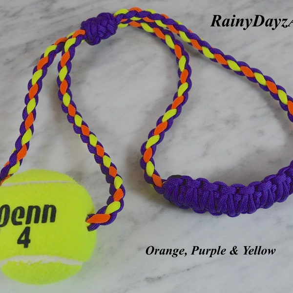 Tennis Ball Tug Toy Etsy