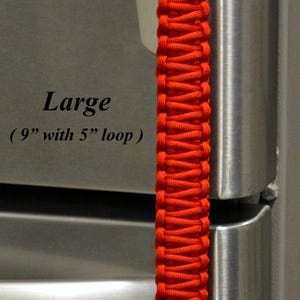 Paracord Retrieval Aids, Mobility Aids, Dog Gear, Drawer/Refrigerator Door Pull, Tailgate Pull