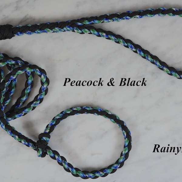 Non-Metal Paracord Slip Leash, Dog Lead, Travel Leash, Airport Leash, TSA Approved Lead, Paracord Dog Gear, Pet Parent Gift