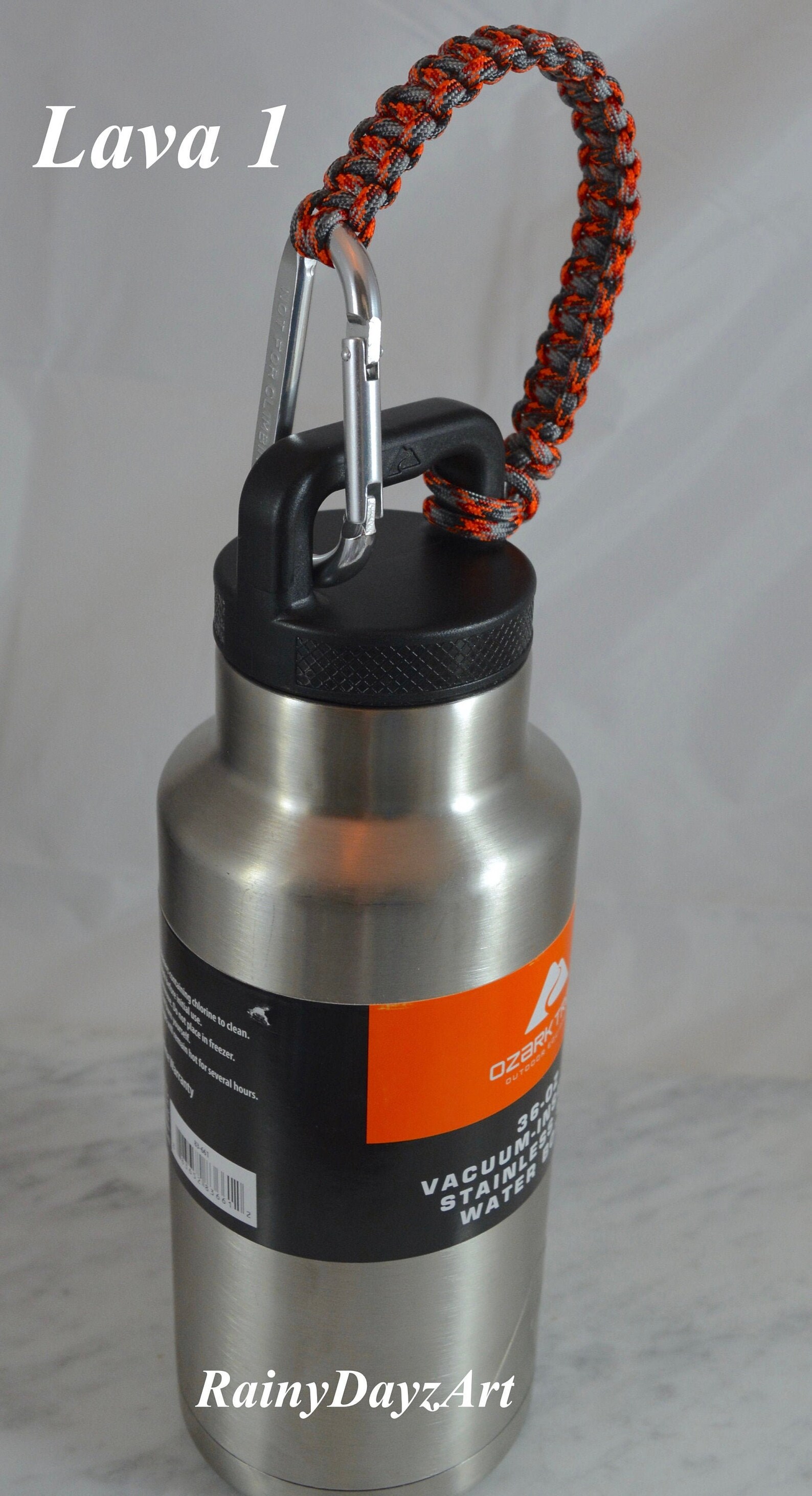 Water Bottle Handle, Standard Water Bottle Handle, Paracord Water