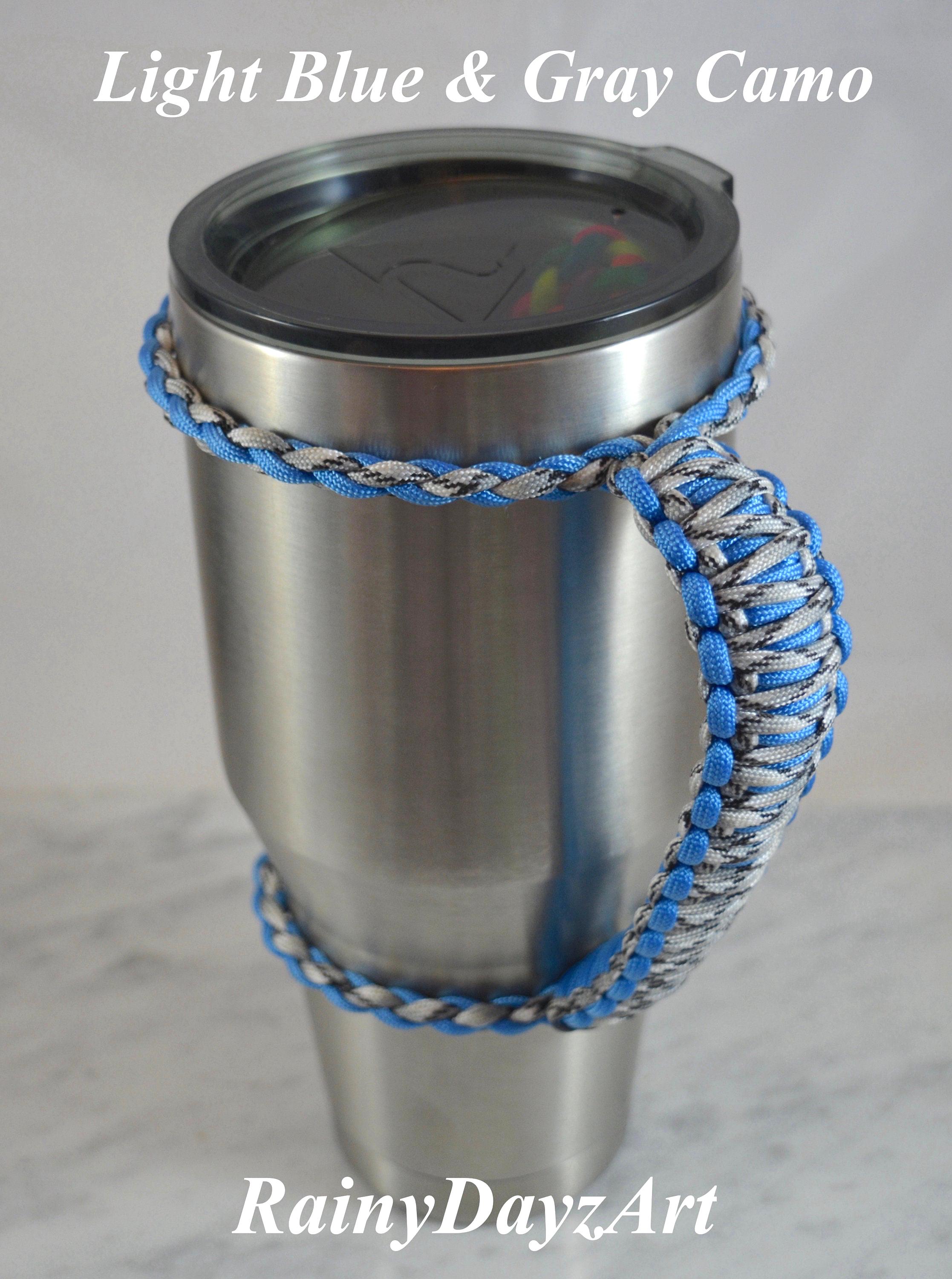 Paracord-Griff Für Yeti, RTIC & Ozark Trail 30 Oz Tumbler – Handmade, Rutschfest, Leicht & Platzsparend